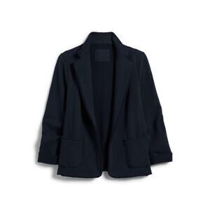 Frank & Eileen Dublin Sweatshirt Blazer in Black, Size Large $348